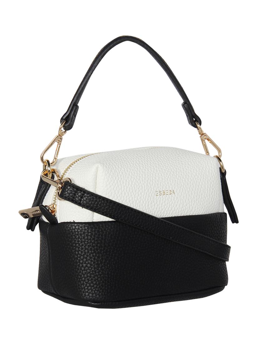 white leatherette regular sling bag - 16829204 - Standard Image - 4