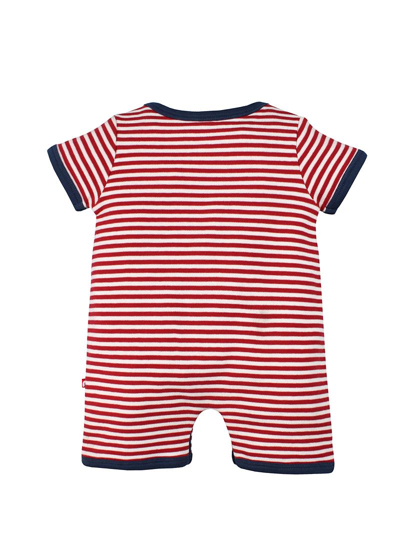 red cotton rompers onesies - 16829454 - Standard Image - 1