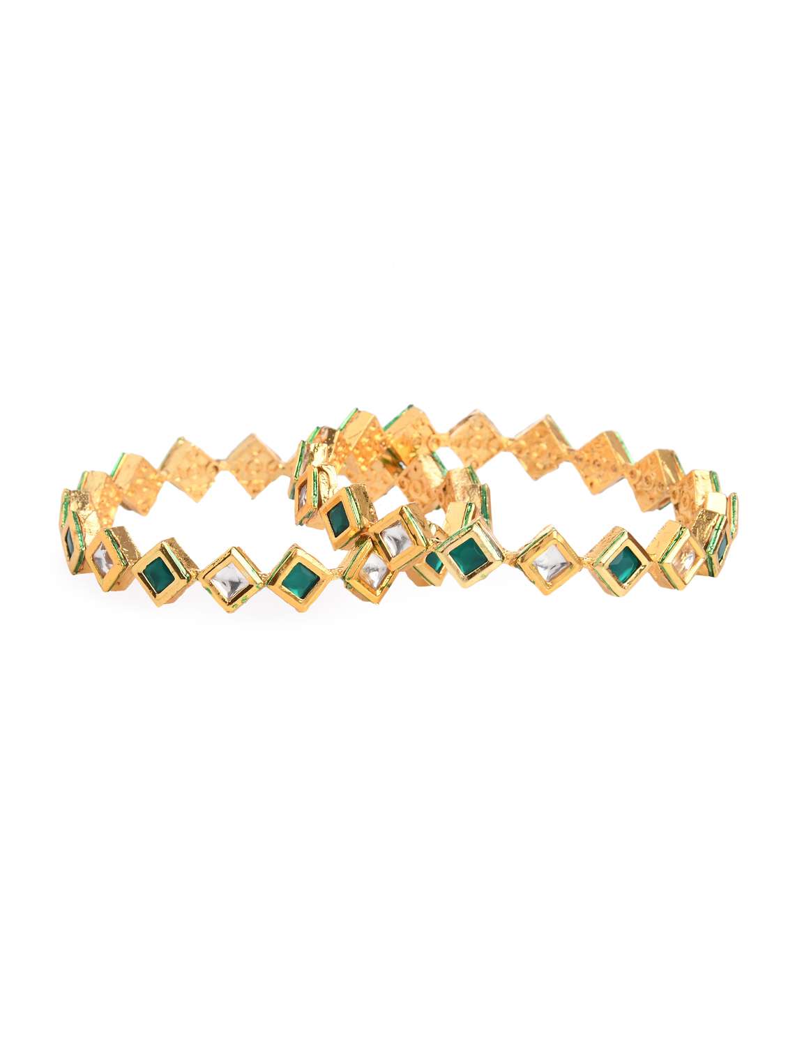green gold metal bangle - 16829819 - Zoom Image - 0
