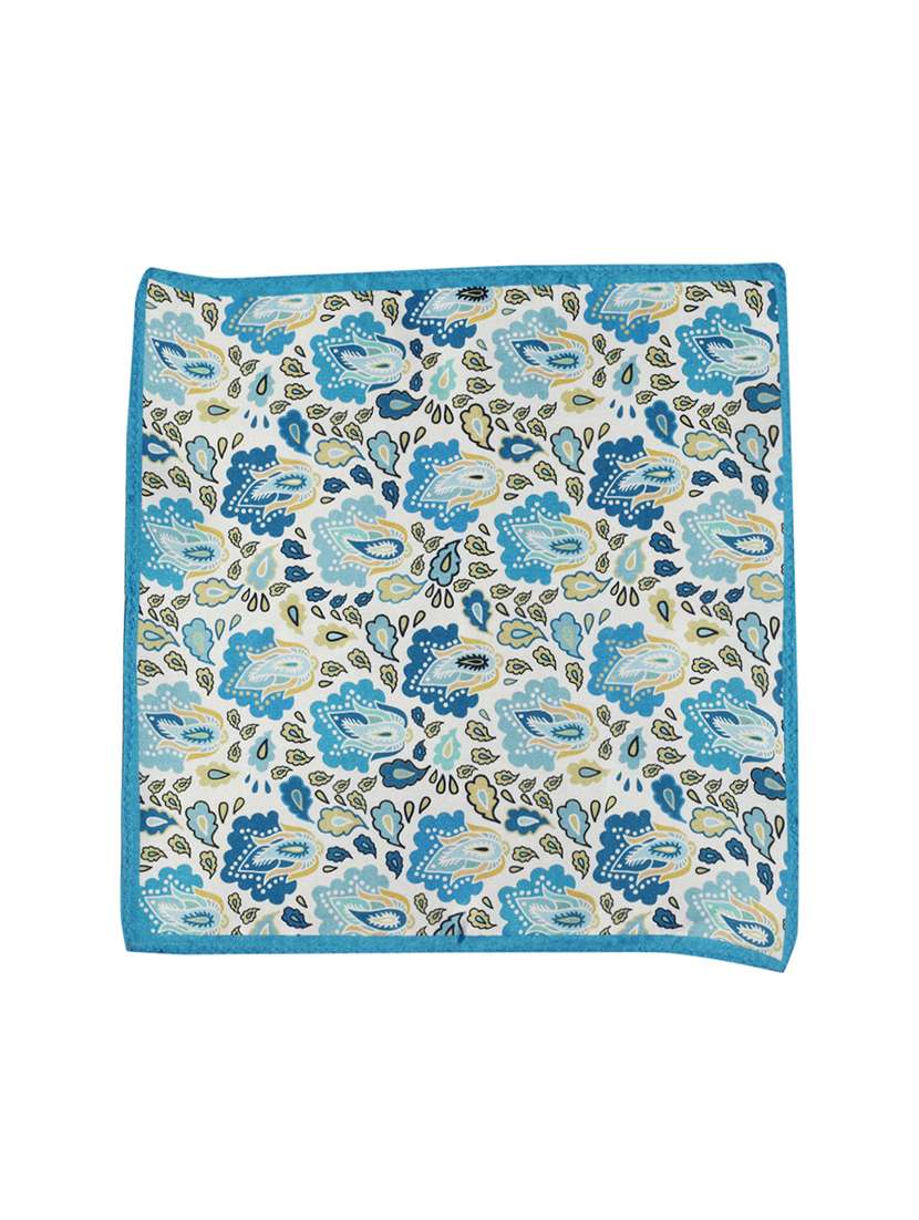 blue polyester pocketsquare - 16832592 -  Standard Image - 1