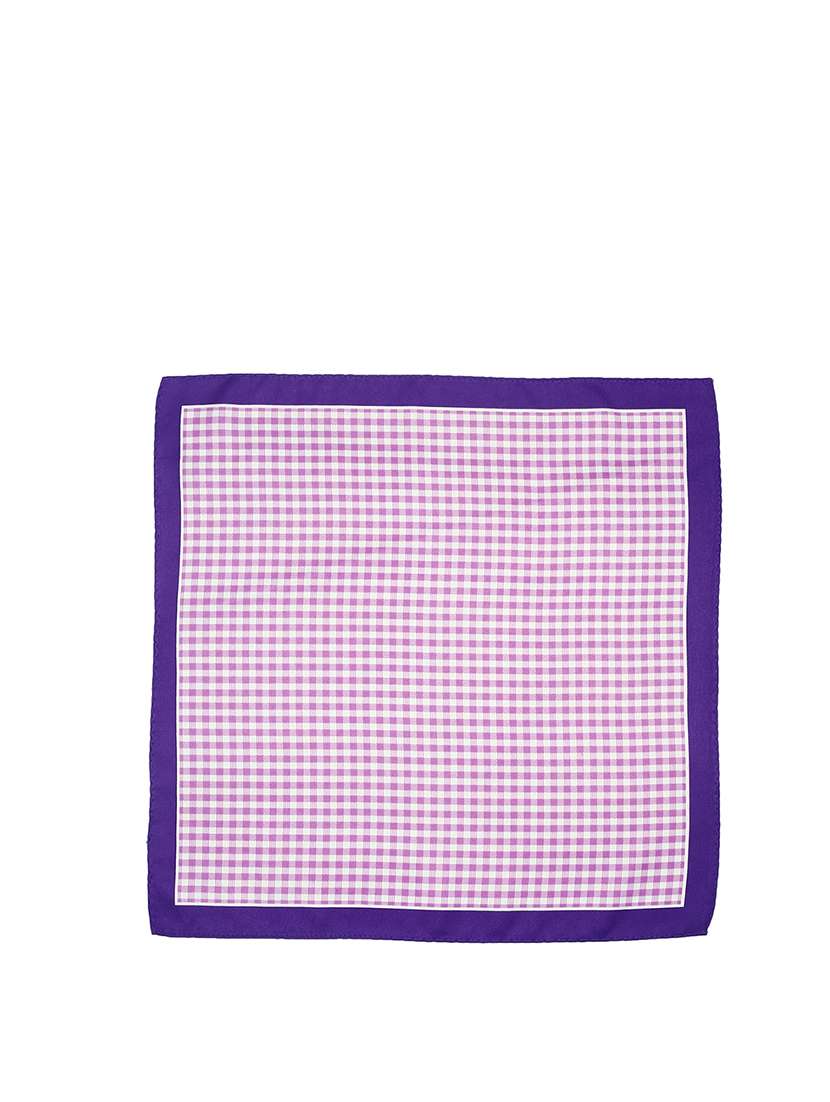 purple polyester pocketsquare - 16832594 -  Standard Image - 1
