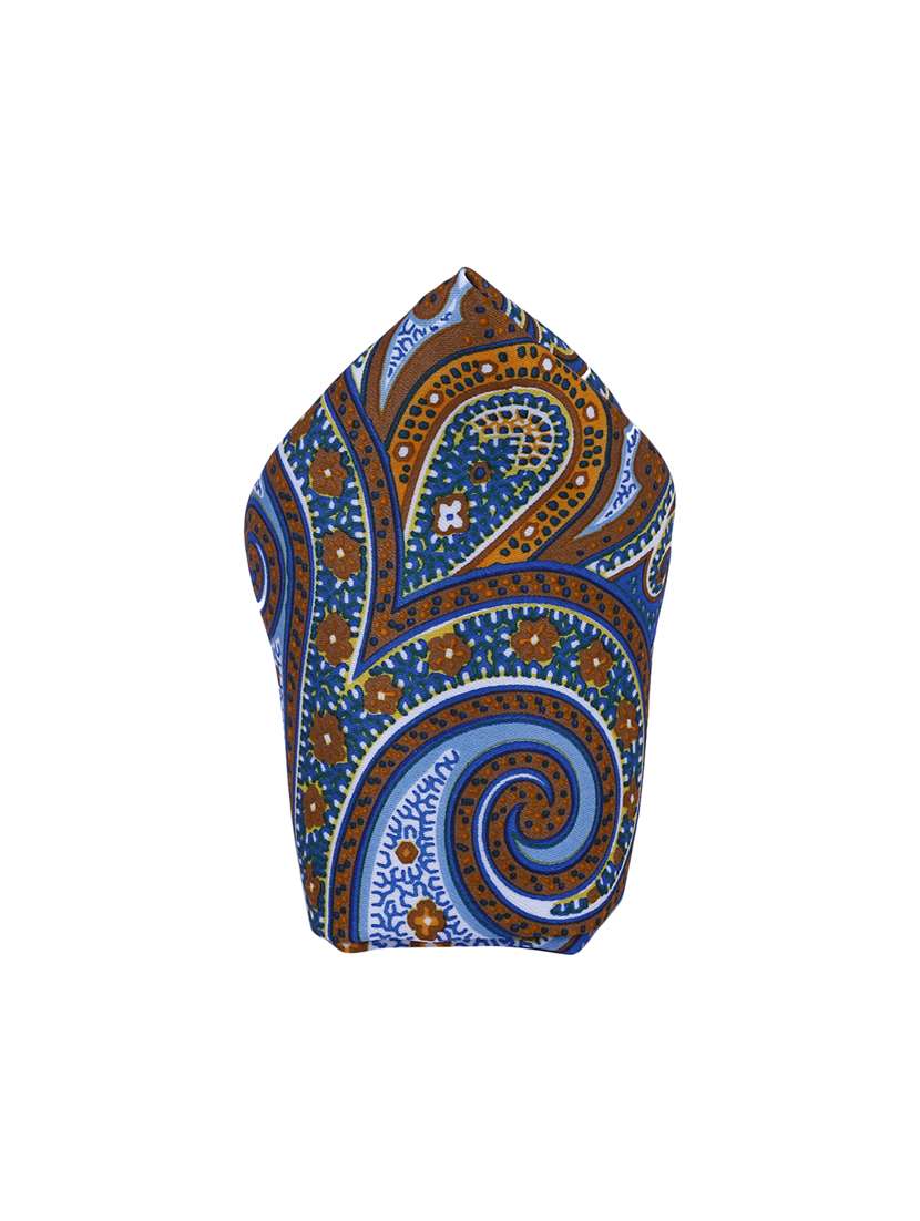 multi colored polyester pocketsquare