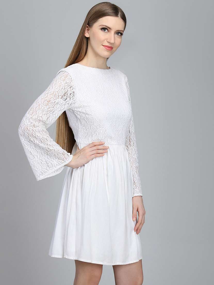 women's sheath self design dress - 16833109 -  Standard Image - 1