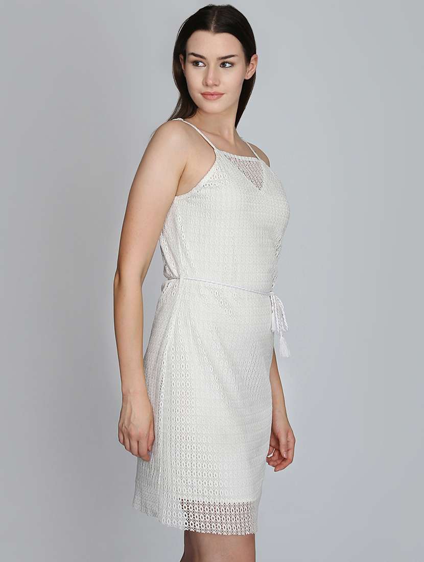 women's sheath self design dress - 16833115 -  Standard Image - 1