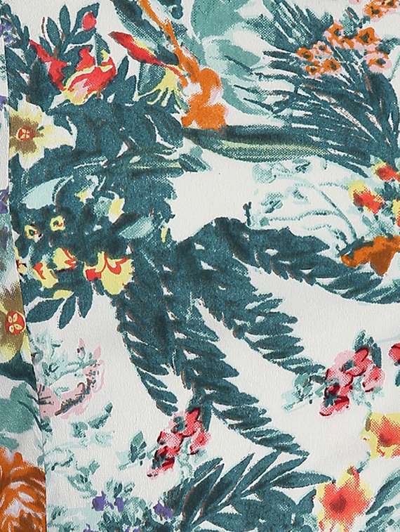 women's sheath leaf print dress - 16833120 -  Standard Image - 4
