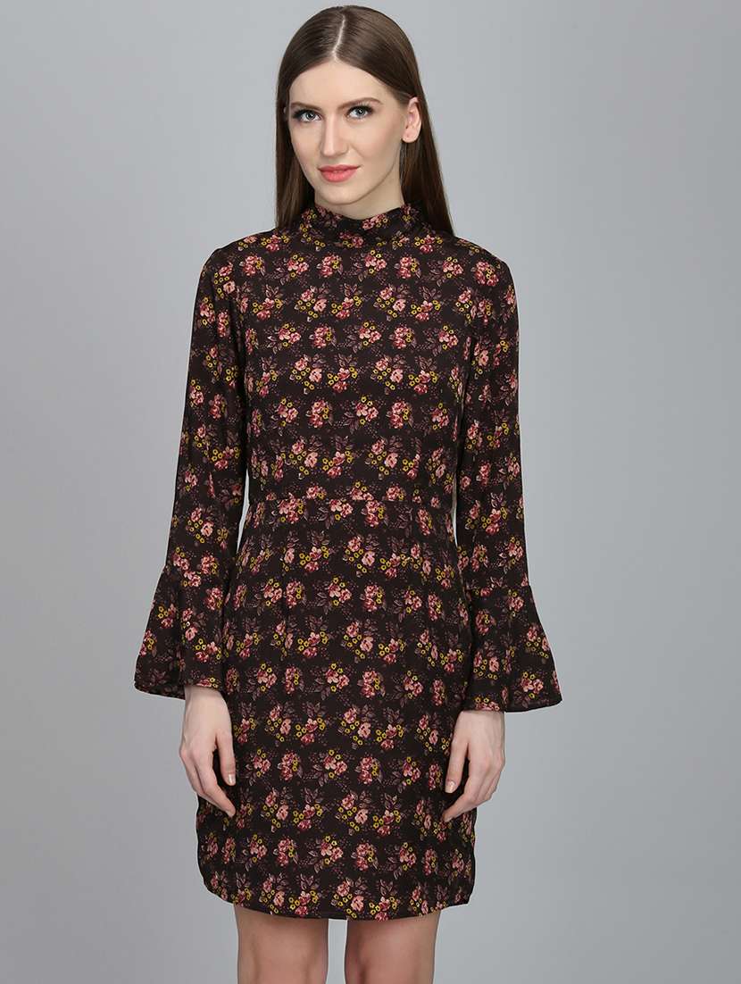women's sheath floral dress