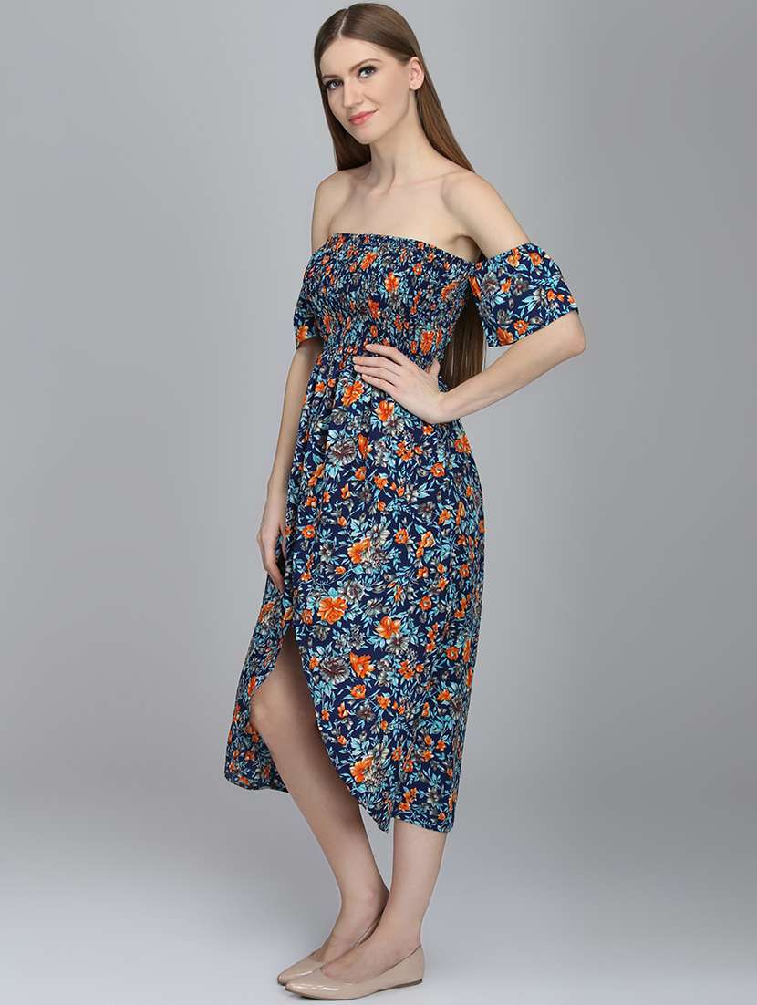 women's high low floral dress - 16833124 -  Standard Image - 1