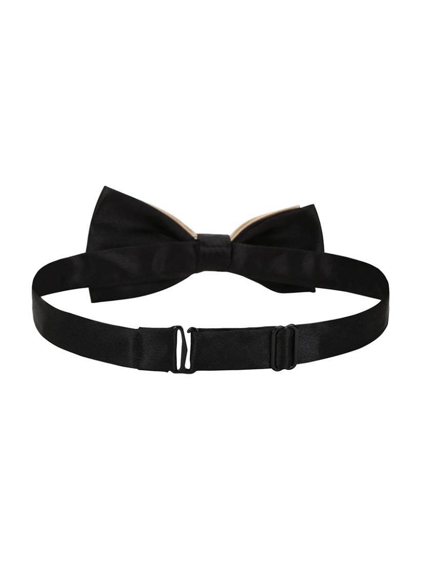 fawn satin bow tie - 16834710 - Standard Image - 1