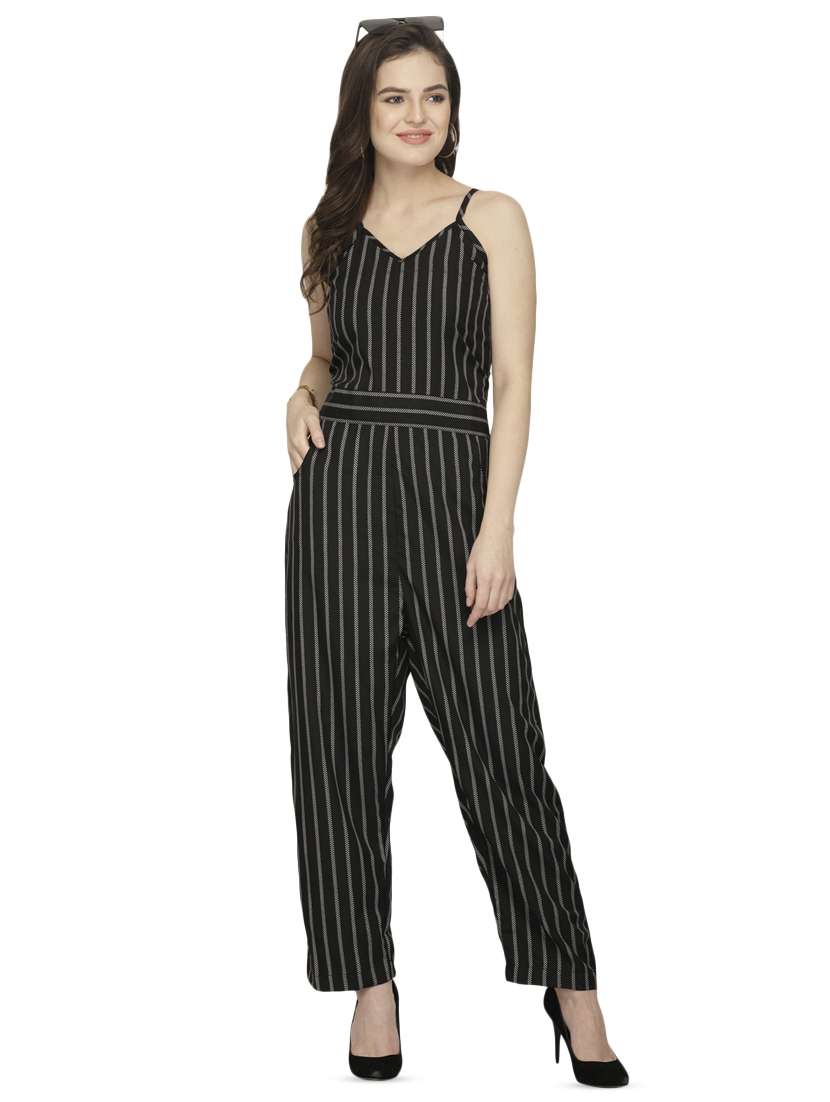 cami neck striped jumpsuit  - 16843949 -  Zoom Image - 0