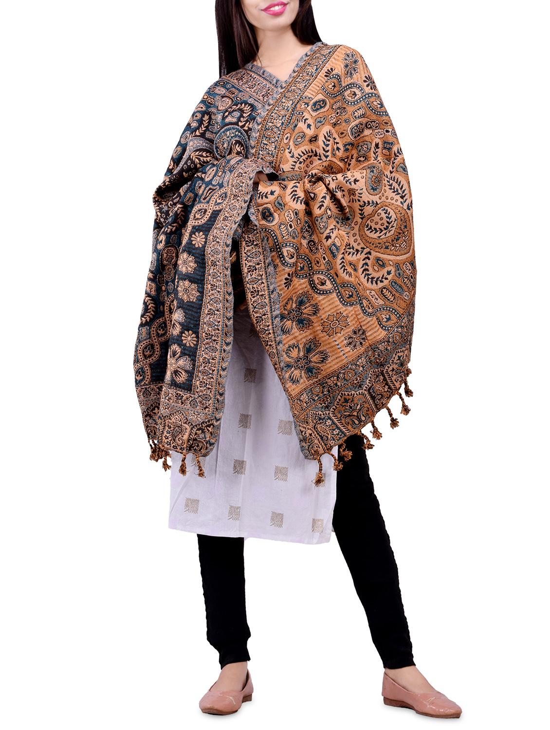 paisley wool blend shawl - 16844018 -  Standard Image - 1