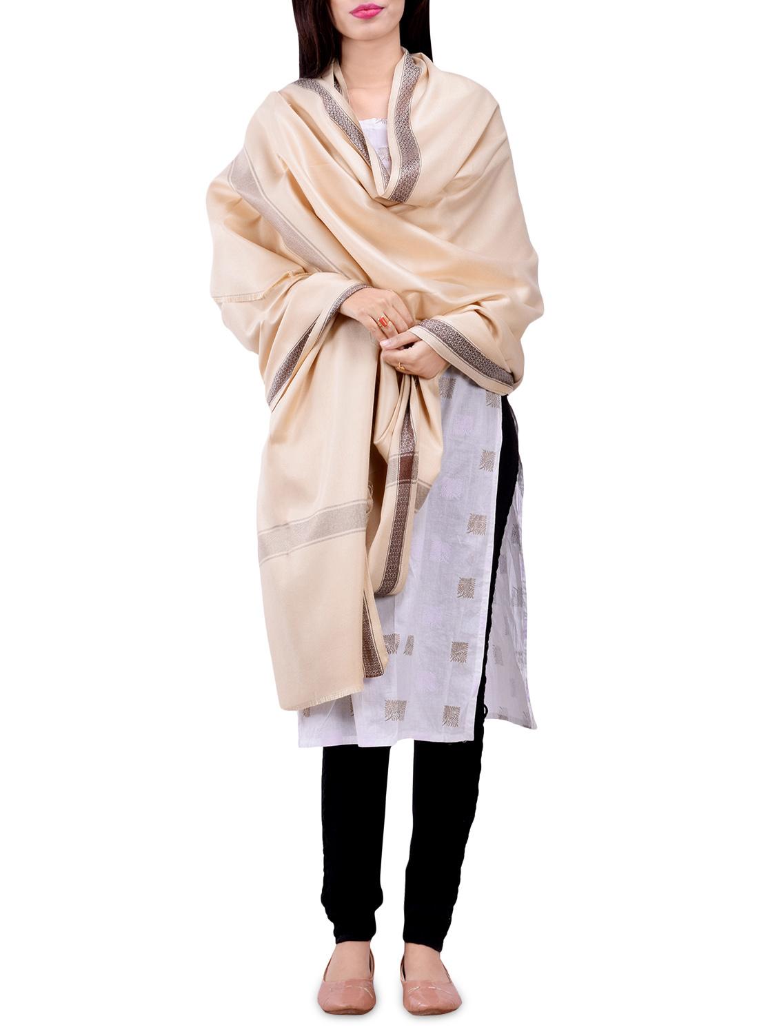 solid wool blend shawl - 16844022 -  Standard Image - 1