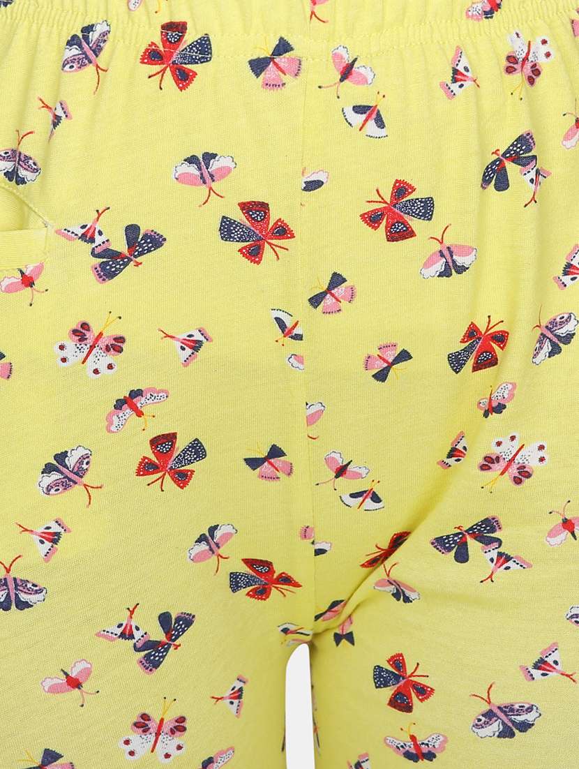 yellow cotton leggings - 16844266 - Standard Image - 4