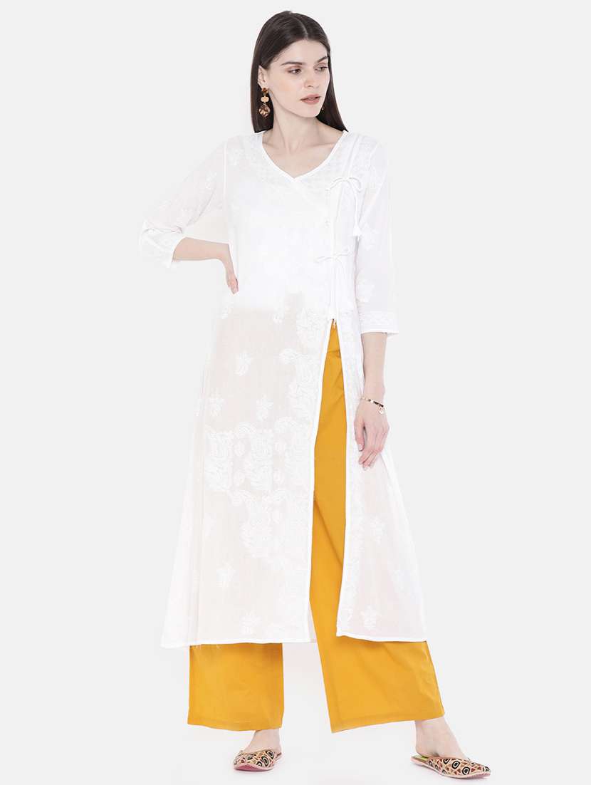 women's front slit kurta