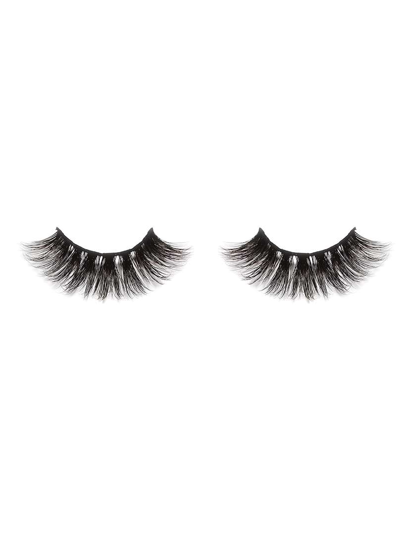 red cherry natural hair false mink fur 3d eyelashes with glue (1 pair of eyelashes + 1 glue)