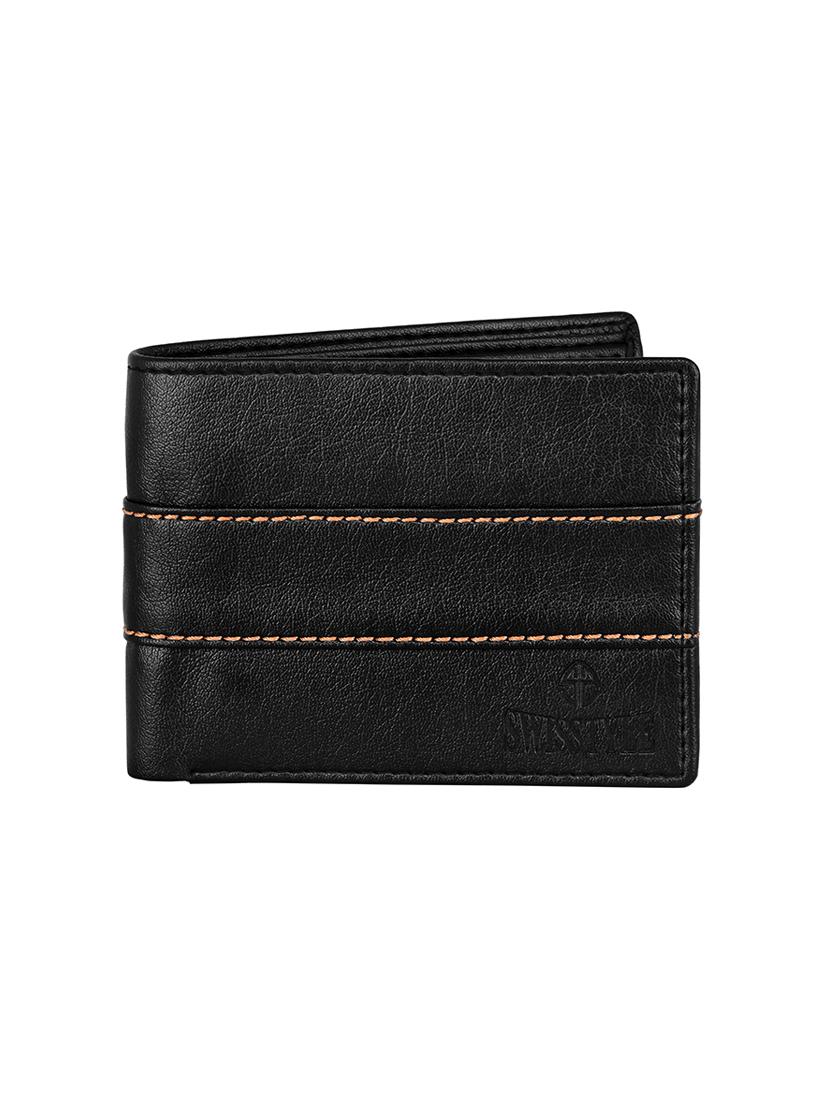 black leather wallet - 16845196 -  Zoom Image - 0