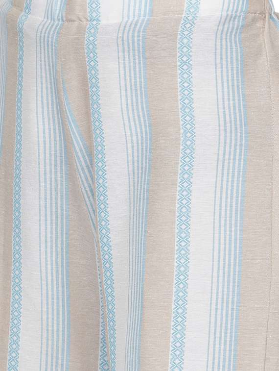 high rise striped palazzo  - 16847083 -  Standard Image - 4