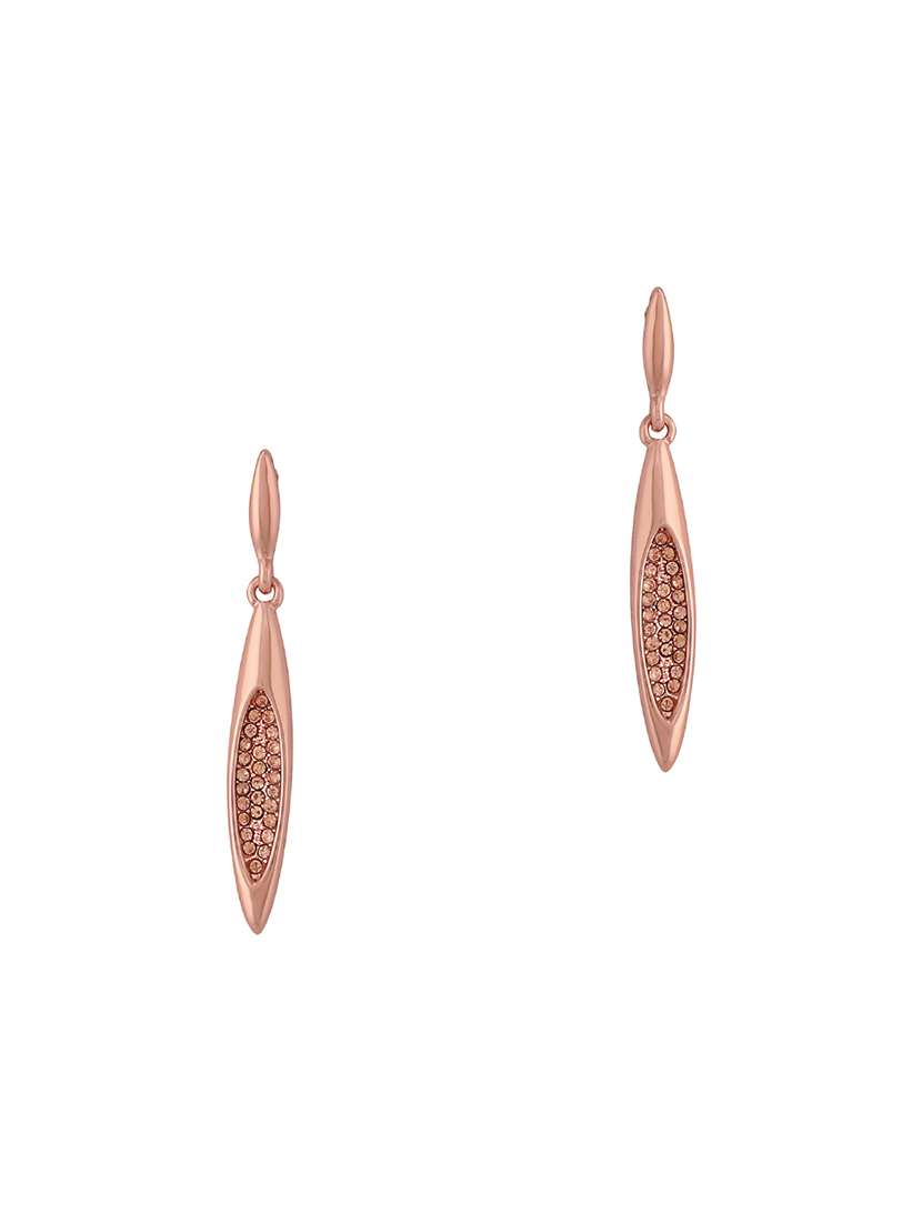 gold metal drop earring