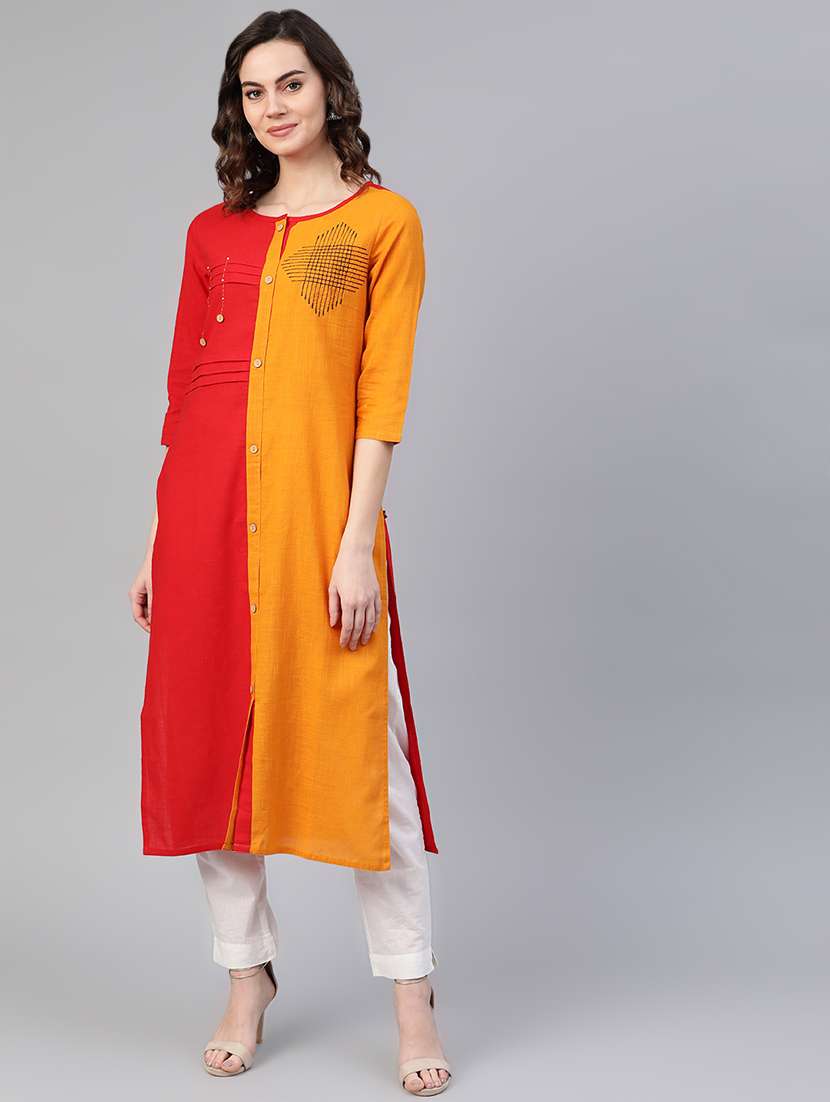 women's straight kurta