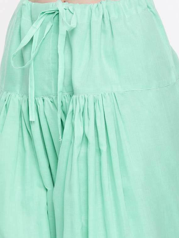 chikankari unstitched salwar suit set  - 16850508 -  Standard Image - 4