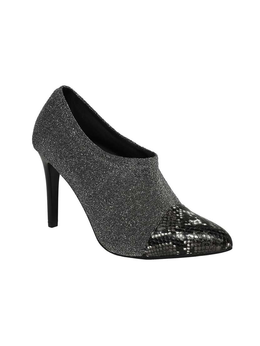 grey slip on pumps