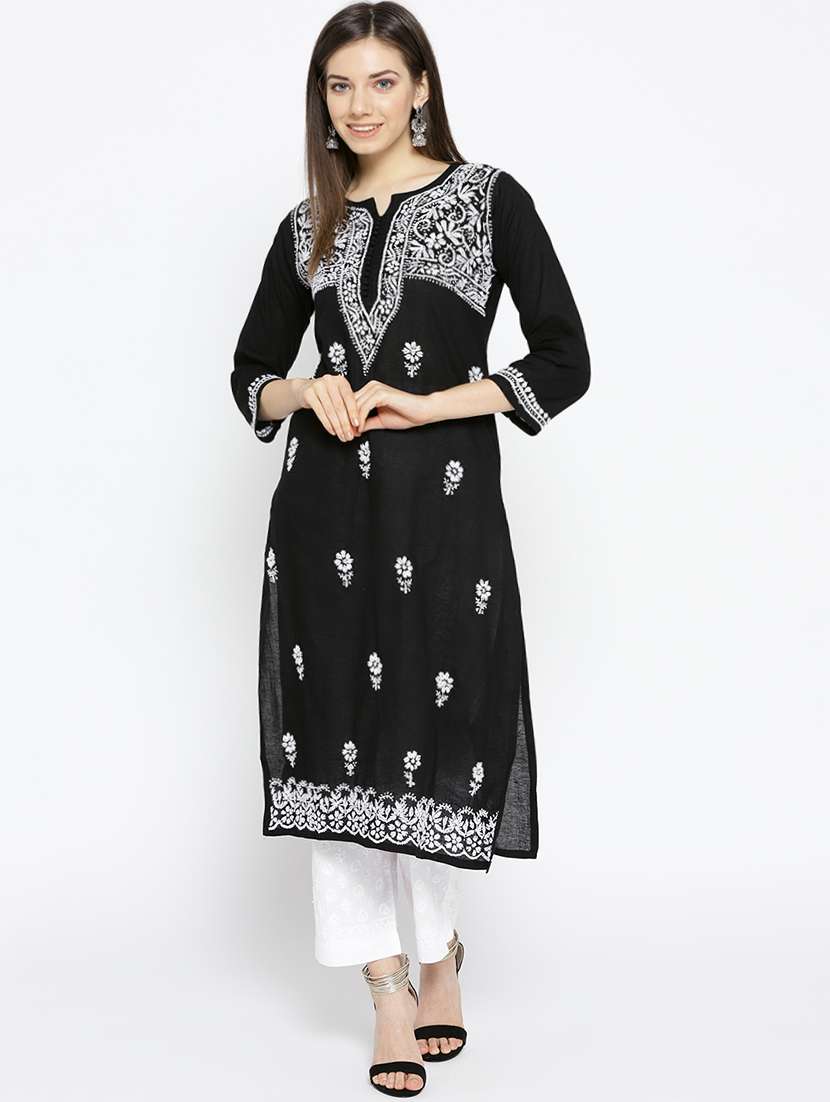 chikankari kurta palazzo set