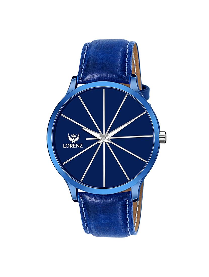 lorenz mens on trend luxury finish blue dial watch- mk-3022k - 16862830 - Zoom Image - 0