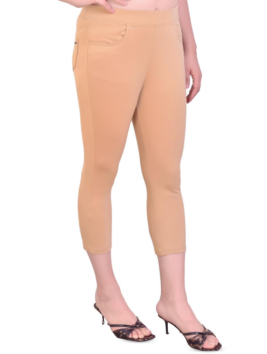 high rise solid capri - 16864347 -  Standard Image - 1