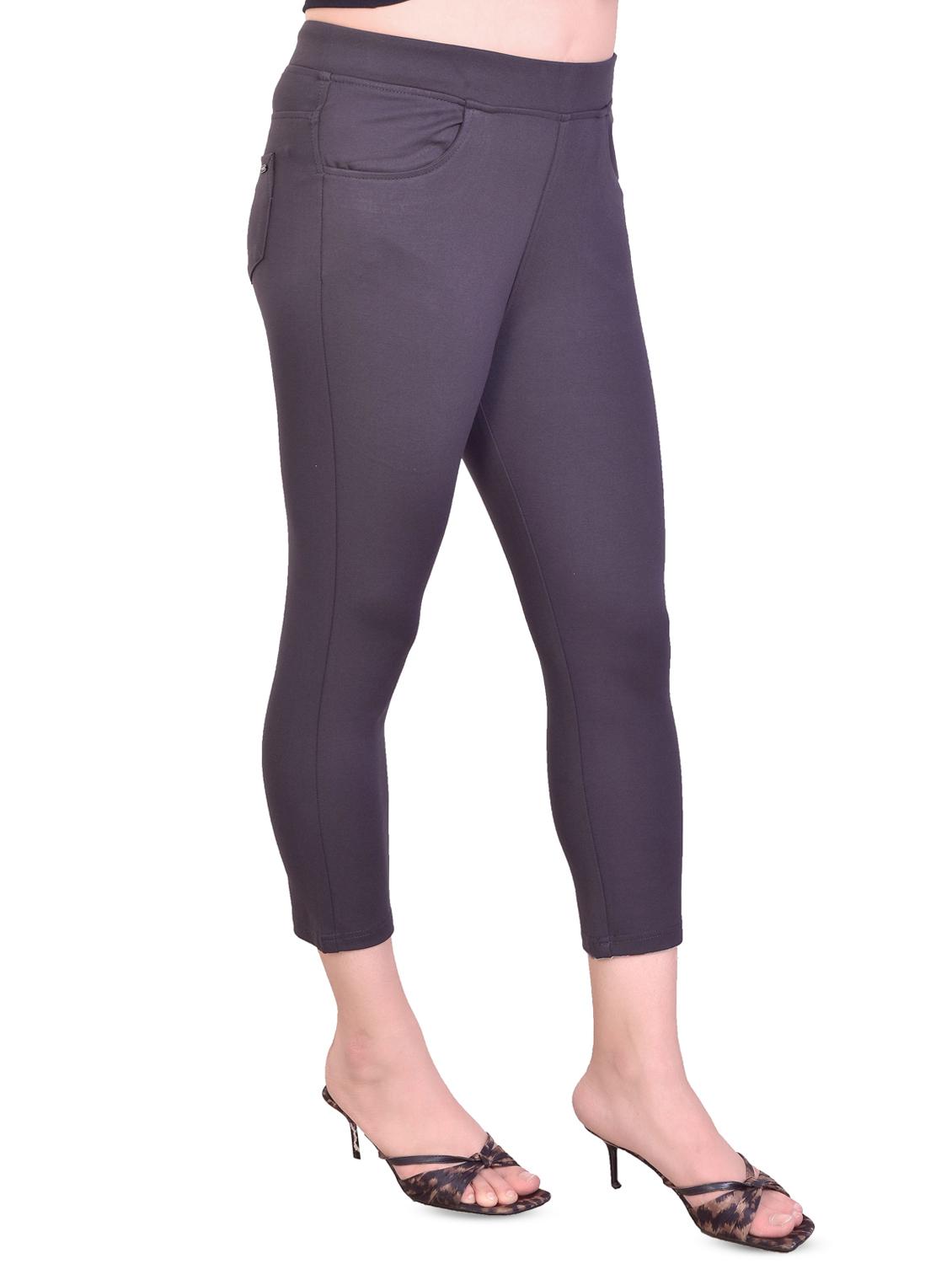 high rise solid capri - 16864349 -  Standard Image - 1