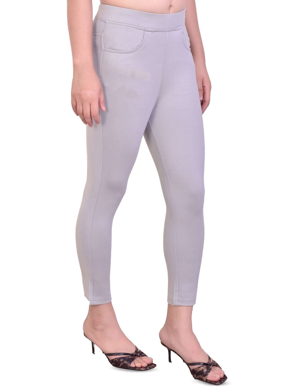 mid rise solid jegging - 16864351 -  Standard Image - 1