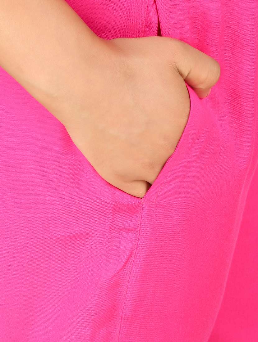 women solid high rise cigarette pants - 16864614 - Standard Image - 4