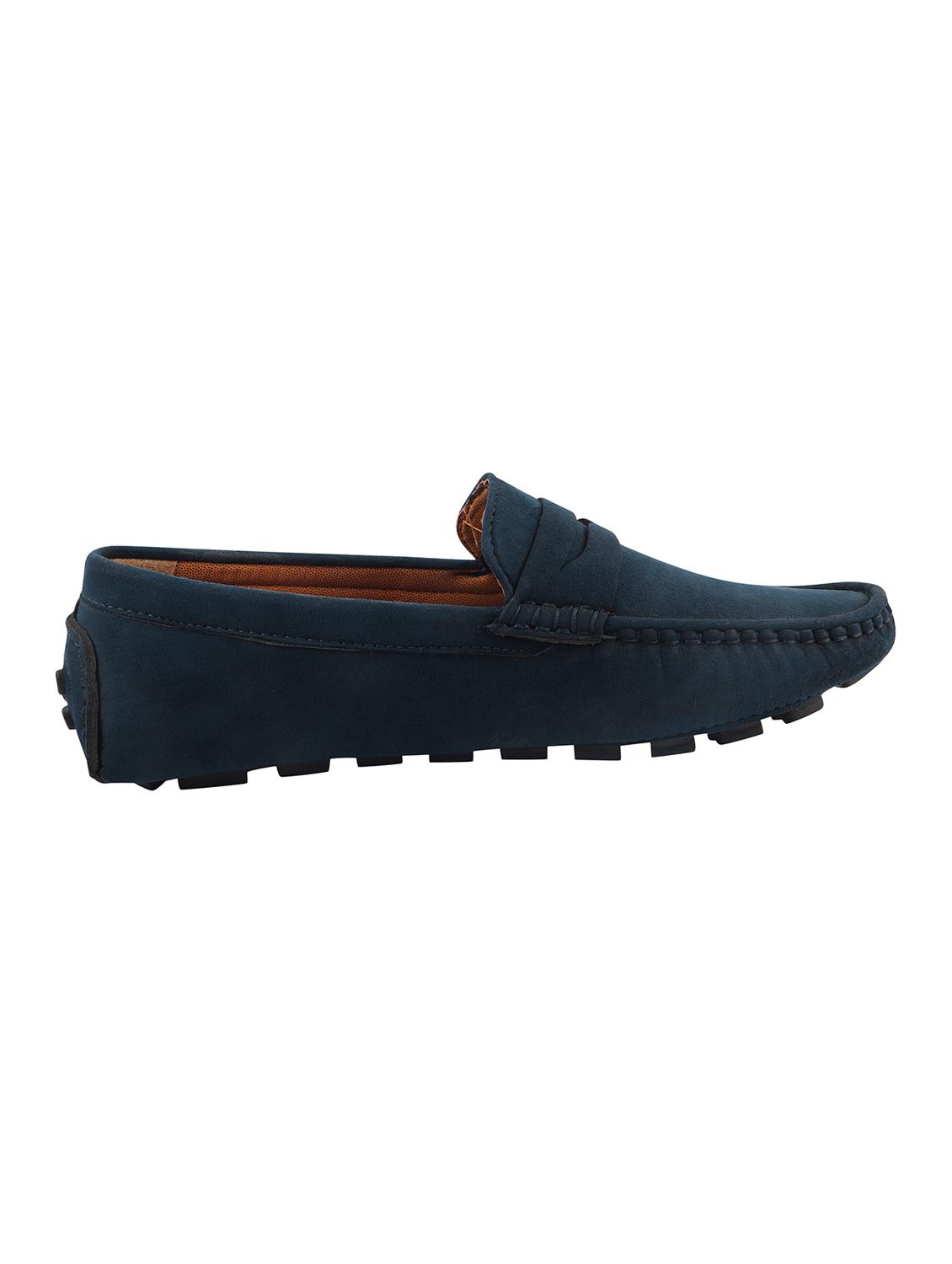 blue suede slip on loafers - 16865543 - Standard Image - 1