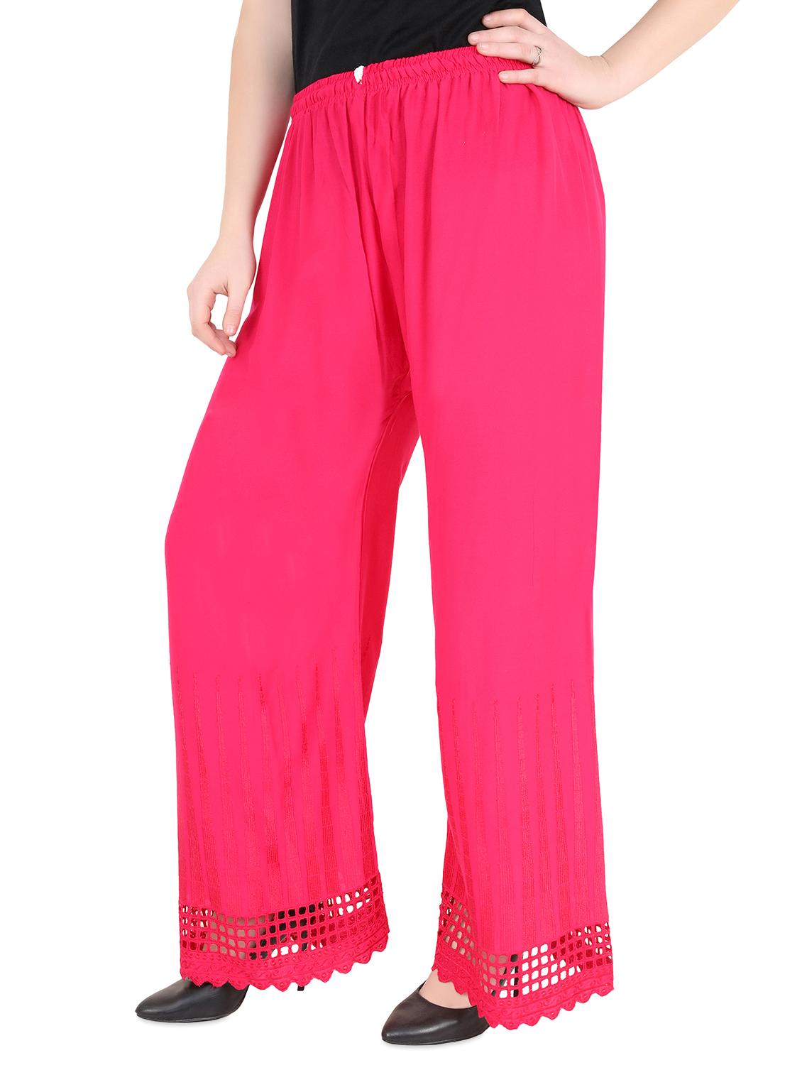 solid cullottes palazzo - 16866673 - Standard Image - 1