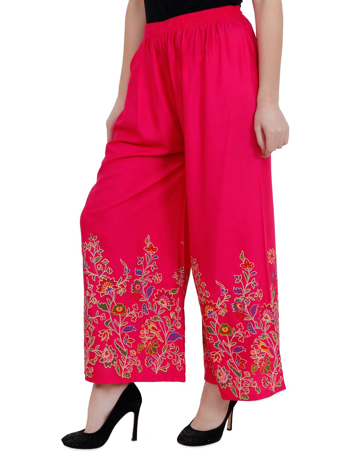 floral cullottes palazzo - 16866686 - Standard Image - 1