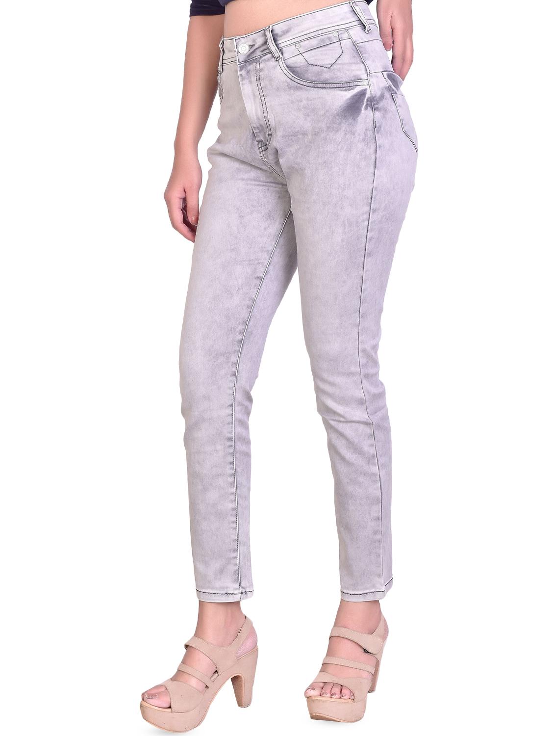 women's plain slim fit jeans - 16868591 -  Standard Image - 1