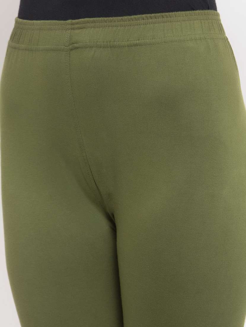 women solid cotton legging - 16869420 -  Standard Image - 4