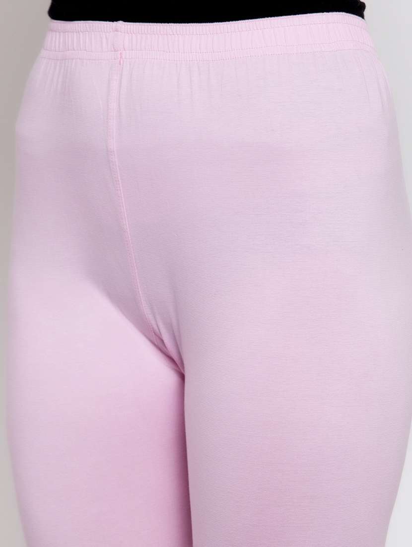 pink solid legging - 16869425 -  Standard Image - 4