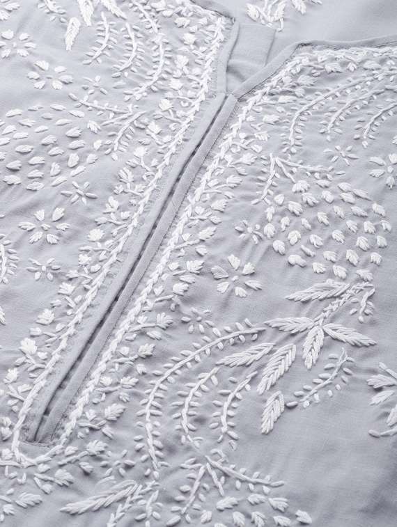 women's straight kurta - 16873301 - Standard Image - 4