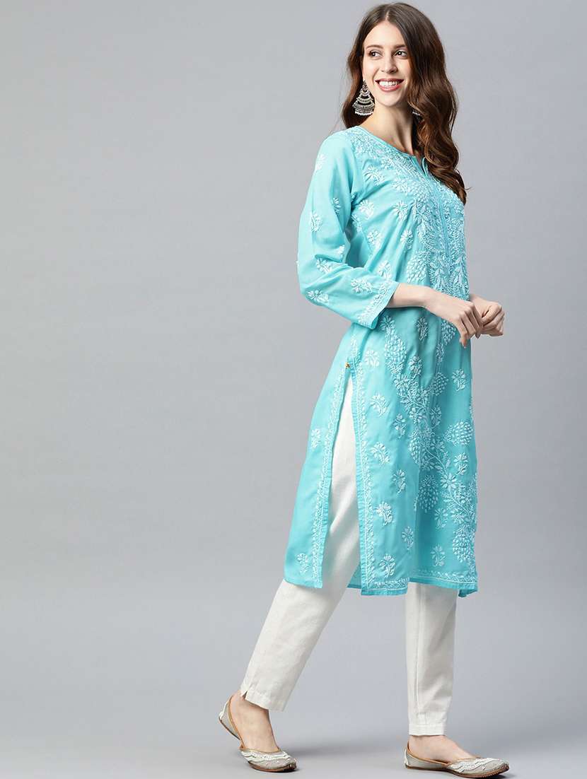 women's straight kurta - 16873305 -  Standard Image - 1
