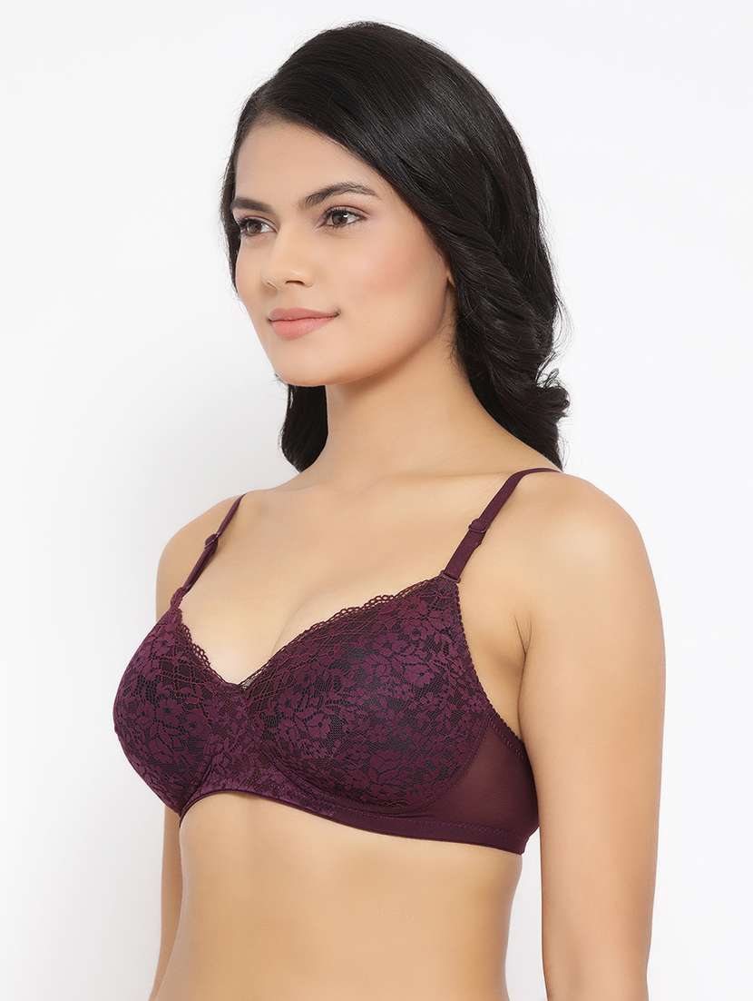 detachable strap laced bra  - 16873424 -  Standard Image - 1