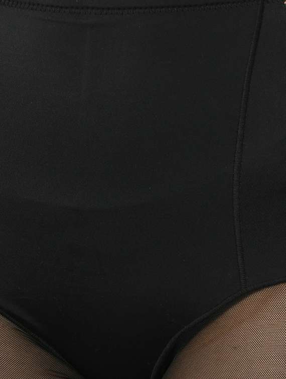 black poly spandex shaper thighs shapewear - 16873702 - Standard Image - 4