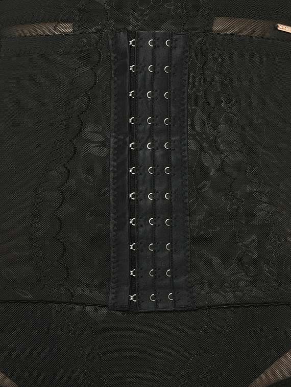 black poly spandex shaper brief shapewear - 16873704 -  Standard Image - 4