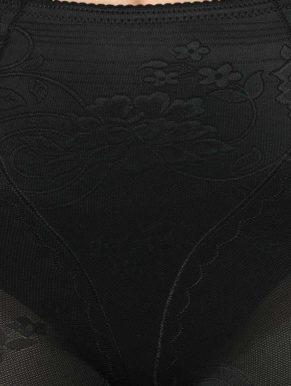 black poly spandex shaper thighs shapewear - 16873707 - Standard Image - 4