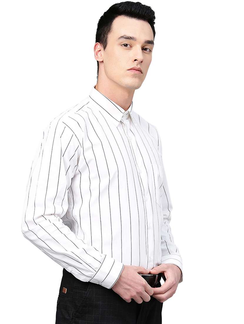 white striped formal shirt - 16874529 -  Standard Image - 1