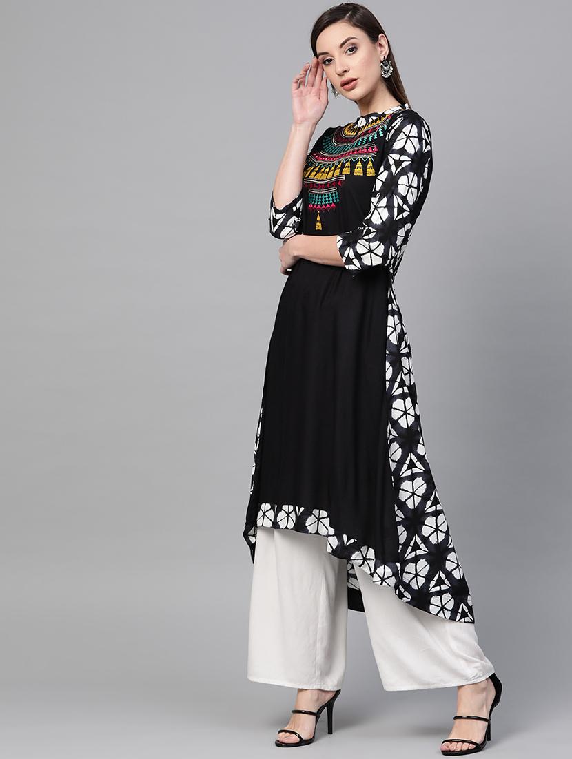 women's high-low kurta - 16876596 -  Standard Image - 1