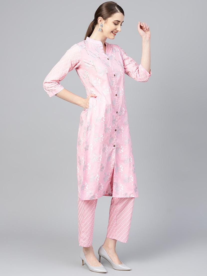 pastel kurta palazzo set - 16883395 - Standard Image - 1