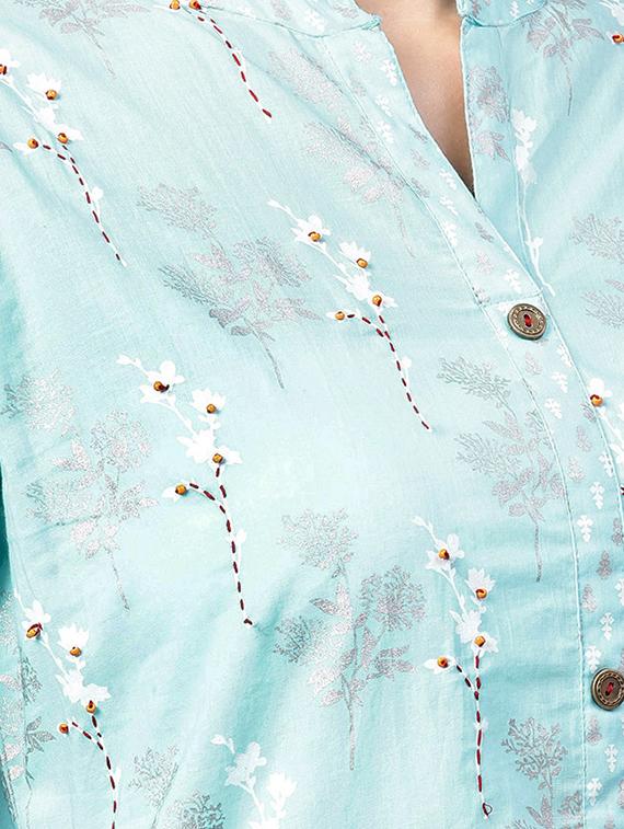 pastel kurta palazzo set - 16883396 - Standard Image - 4