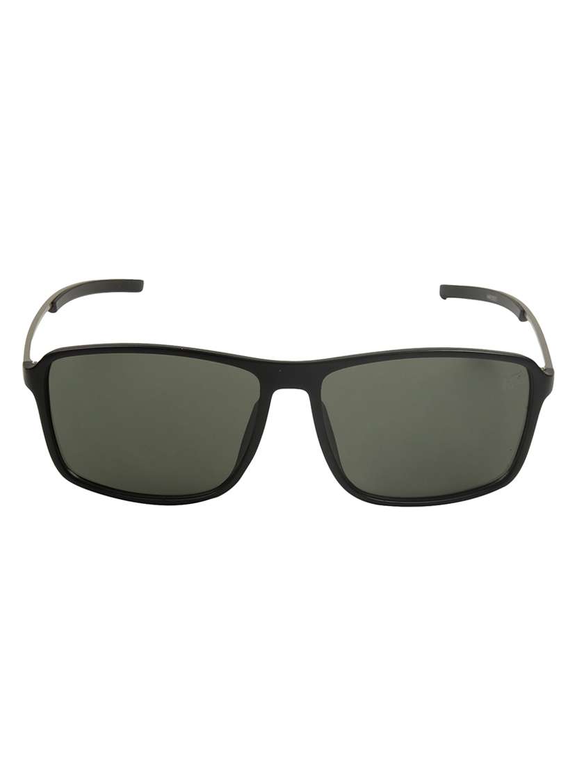 green lens black frame hr_122 sun glasses for men women by henry richel