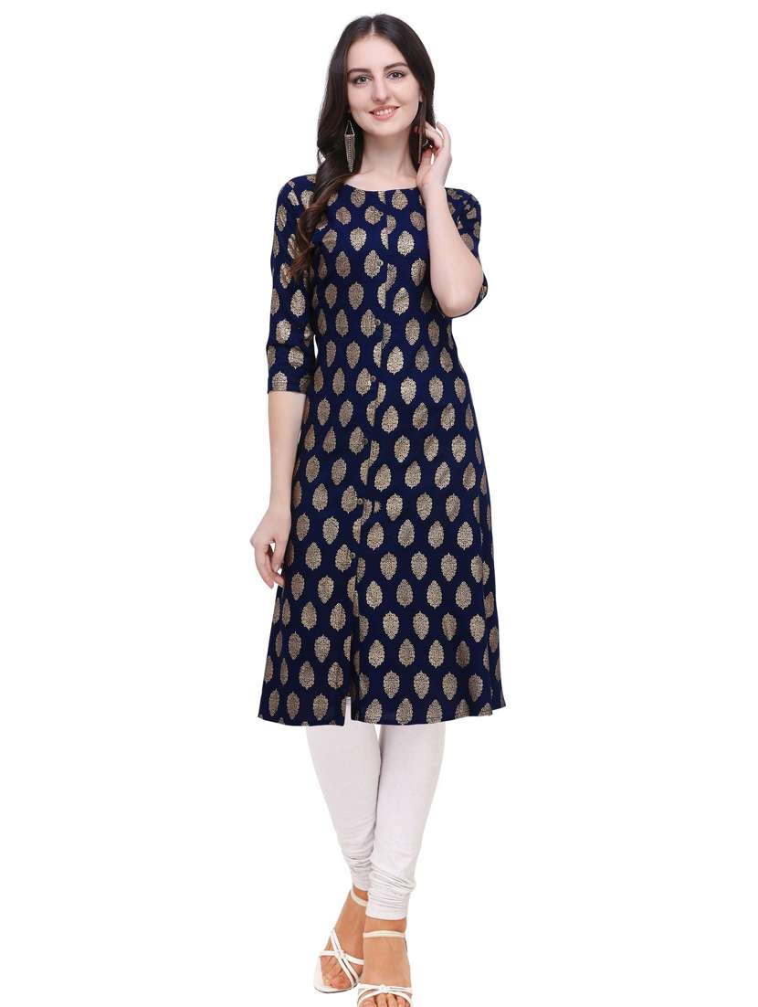 women's front slit kurta