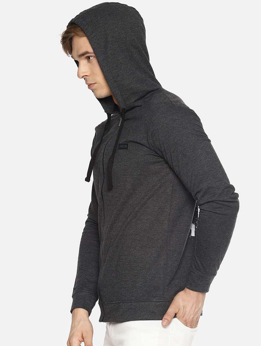 grey printed sweatshirt - 16887092 - Standard Image - 1