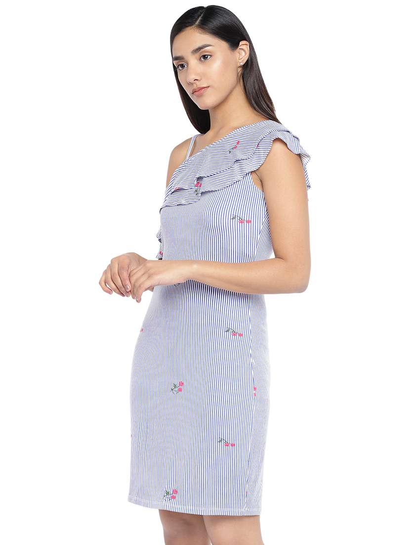 women's sheath striped dress - 16889855 -  Standard Image - 1